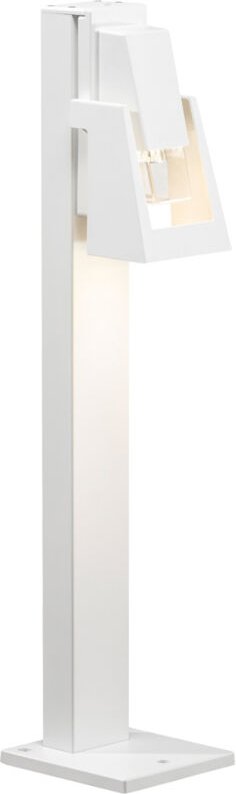 Konstsmide - Wegeleuchte potenza, Aluminium weiß, GU10-Sockel, Höhe 100 cm, IP54