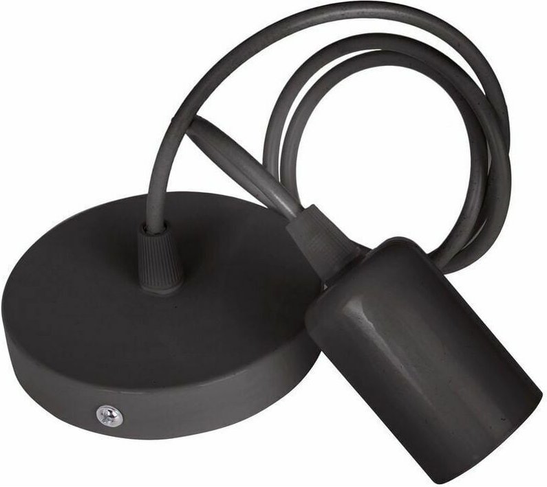 Shmshng - E27 Edison-Sockel Kronleuchter Pendelleuchte Retro Deckenlampe 1 Kopf diy Deckenbeleuchtung Küche Esszimmer Wo...