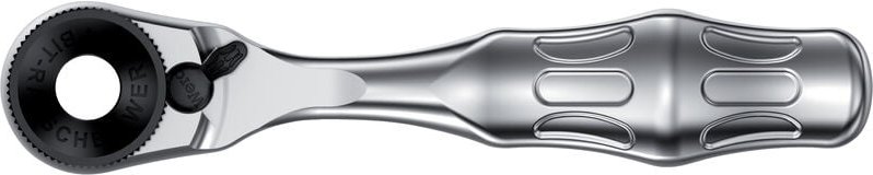 Wera Bit Ratsche 8001 A Zyklop Mini 1 SB 1/4", 65 Nm Ratschenschlüssel 2-teilig