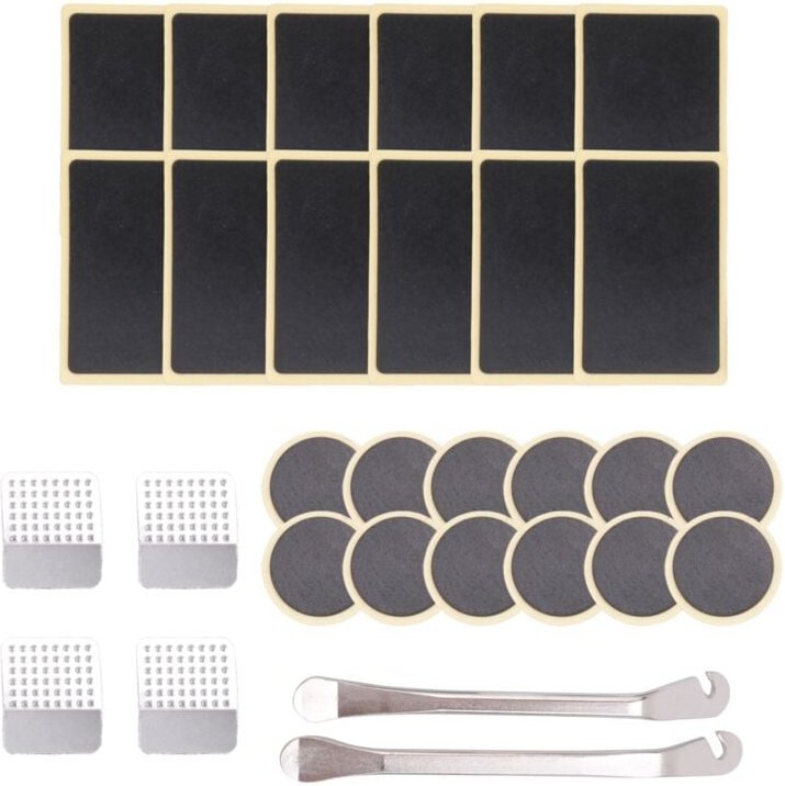 Fahrrad Reifen Reparatur Satz - Heber und Kleberlose Flicken für Werkzeug