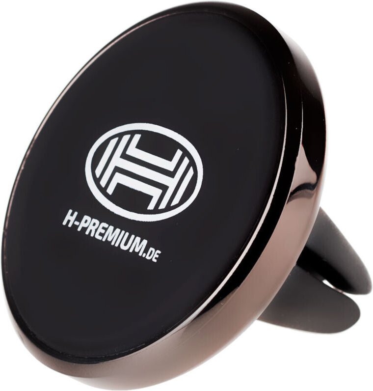 HEYNER® Telefonhalter Magnet Handyhalter Halter Navigationsgerät Auto Lüftungsgitter Universal schwarz Smartphone Halter...