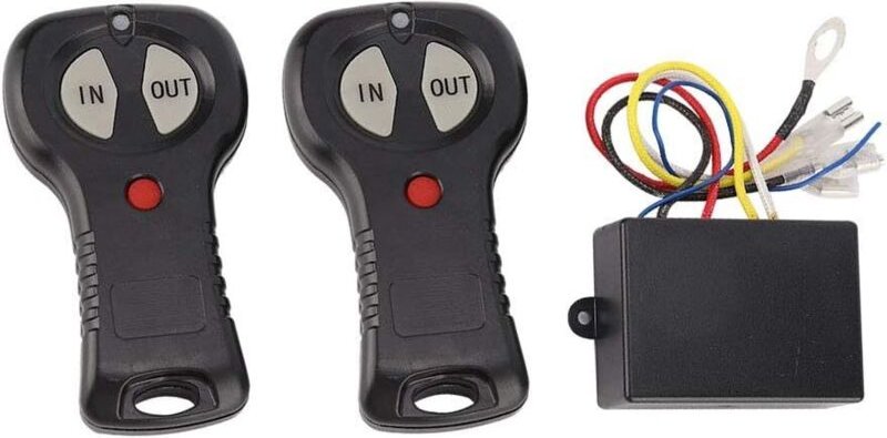 Paar kabelloser Controller, 12 v Universal-Funk-Windenfernbedienungs-Controller-Kit für Auto-LKW