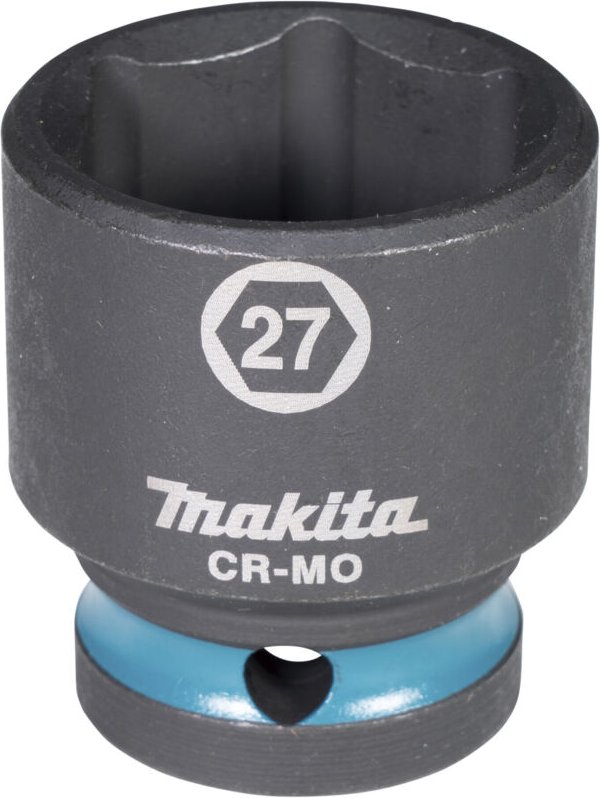 E-16215 Steckschlüssel 1/2" SW27 Impact Black kurz - Makita