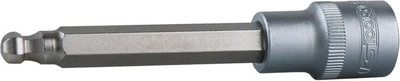 1/2' Bit-Stecknuss Innensechskant mit Kugelkopf, lang, 14mm