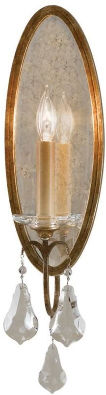 Valentina - 1 Licht Innenkerze Wandleuchte Bronze, E14 - Elstead