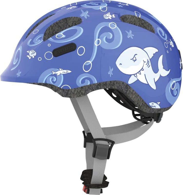 Thumbnail - Fahrradhelm Kinder Kids Pro Größe s blue sharky - Abus