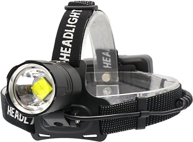 Superhelle LED-Stirnlampe, 20000 Lumen, 3 Modi, IP65, wasserdicht, per USB wiederaufladbare LED-Stirnlampe für Camping, ...