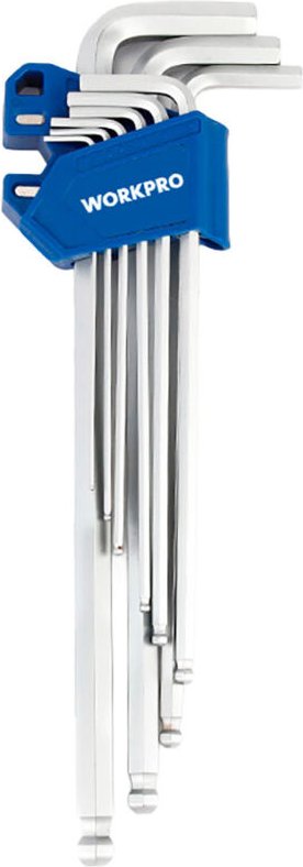 Set aus 9 Inbusschlüsseln mit langem Griff S2 (metrisch)