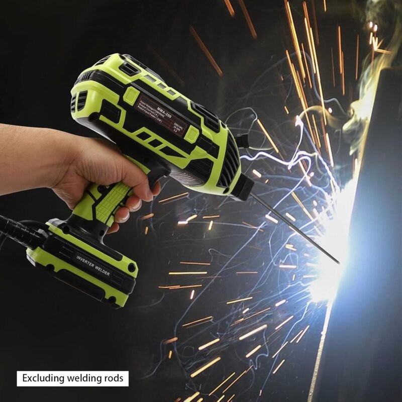 Handschweißmaschine Handschweißmaschine 220 V IGBT Frequenzumrichter zum Schweißen von Kohlenstoffstahl, Gusseisen, Legi...