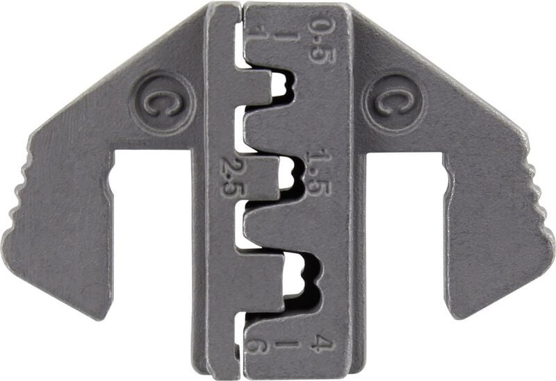 PLE-0C TO-7875681 Crimpstempel Flachstecker 0.5 bis 6 mm² Passend für Marke (Zangen) to - Toolcraft