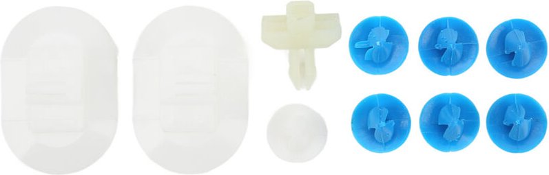 10PCS Auto-Seitenschweller-Befestigungsclip-Set 1610186180, starke Klemmkraft, Ersatz für Citroen DS3 2009-2015 - Eosnow