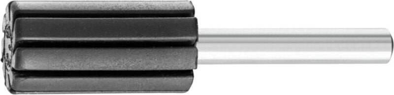 Pferd - Schleifbandkörper Gummi zylindrisch Schaft-Ø 6mm 15x30mm