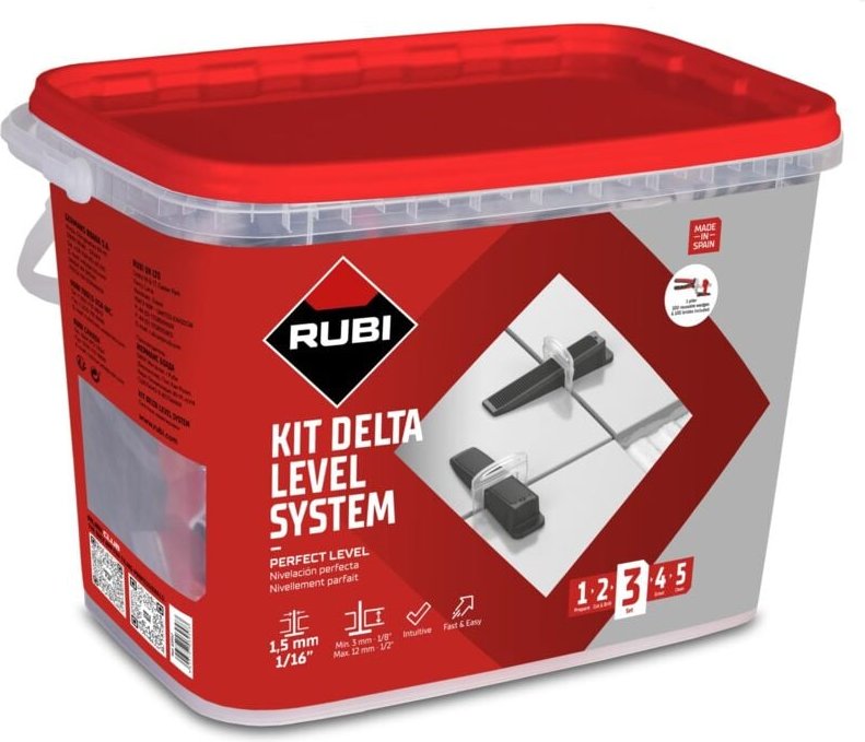 Rubi - zestaw delta 1,5 mm (3-12 mm)