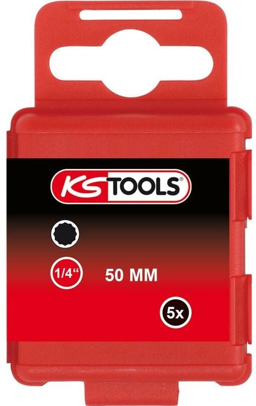 1/4' Bit xzn, 50mm, M6, 5er Pack