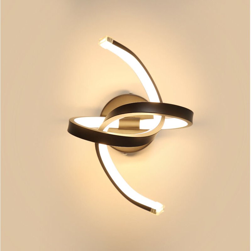 GOECO LED Wandlampe Innen, 20W Wandleuchte aus Acryl, Wandbeleuchtung Modern für Flur, Treppe, Eingang, Schlafzimmer, 35...