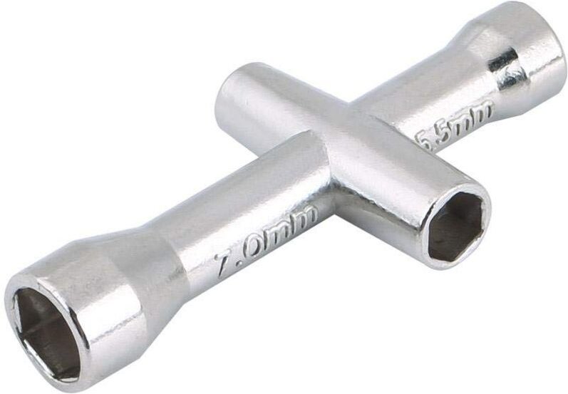 Kreuzschlüssel, Modell-Multifunktionsschlüsselwerkzeuge für M2 / M2,5 / M3 / M4-Schrauben und -Muttern