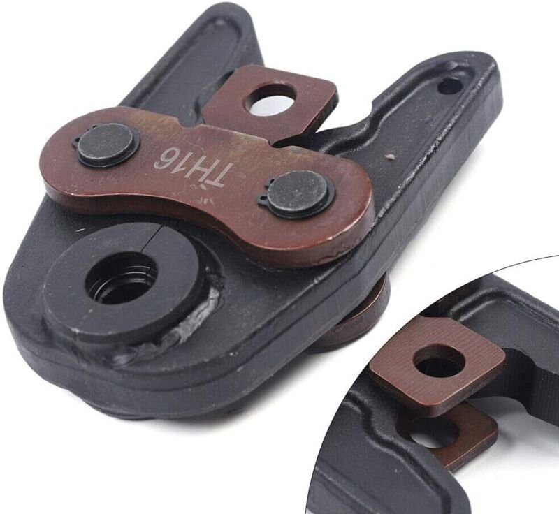 Profi Pressbacke TH16 Metall Kontur Pressbacken Kontur Presszange TH Pressbacken Kontur für für Aluminium- und Kunststof...