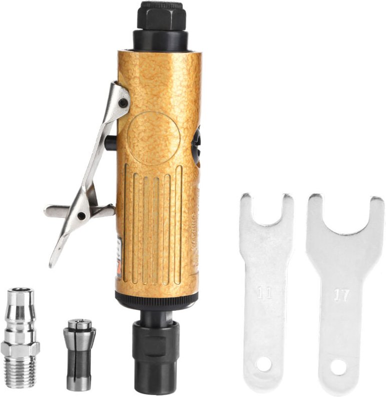 GLOGLOW Druckluftschleifer für Metall mit geradem Schaft: Vielseitiger Druckluftschleifer zum Schleifen und Formen von M...