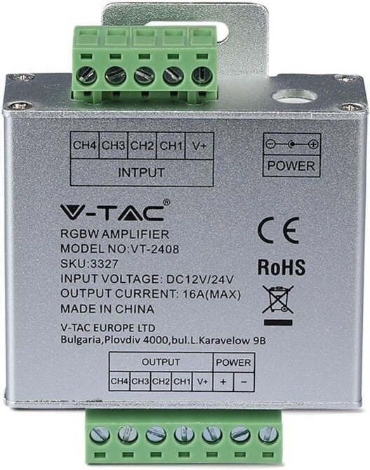 LED-Streifenleuchte Zubehör rgb + w Verstärker IP20