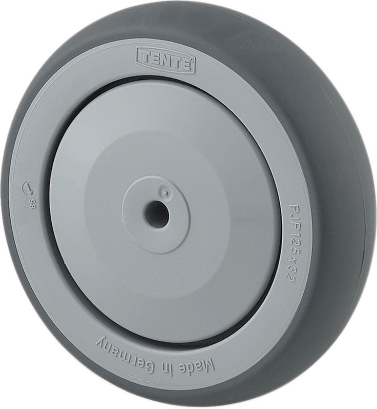 Supratech pjp Rad ø 75 mm, Radkörper mit Präzisionskugellager 75 kg - Tente