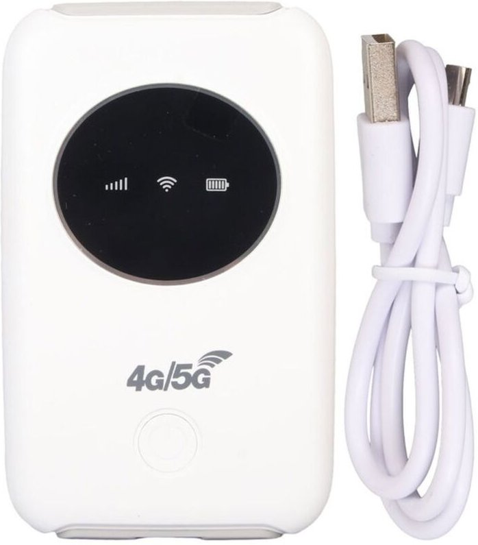 Entsperrtes 4G LTE 300 Mbit/s USB-WLAN-Modem mit 5G-WLAN und SIM-Kartensteckplatz. Tragbarer WLAN-Router mit integrierte...