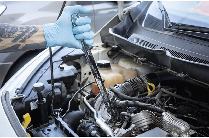 JBM - Set mit 7 extra langen Ratschenschlüsseln 54066