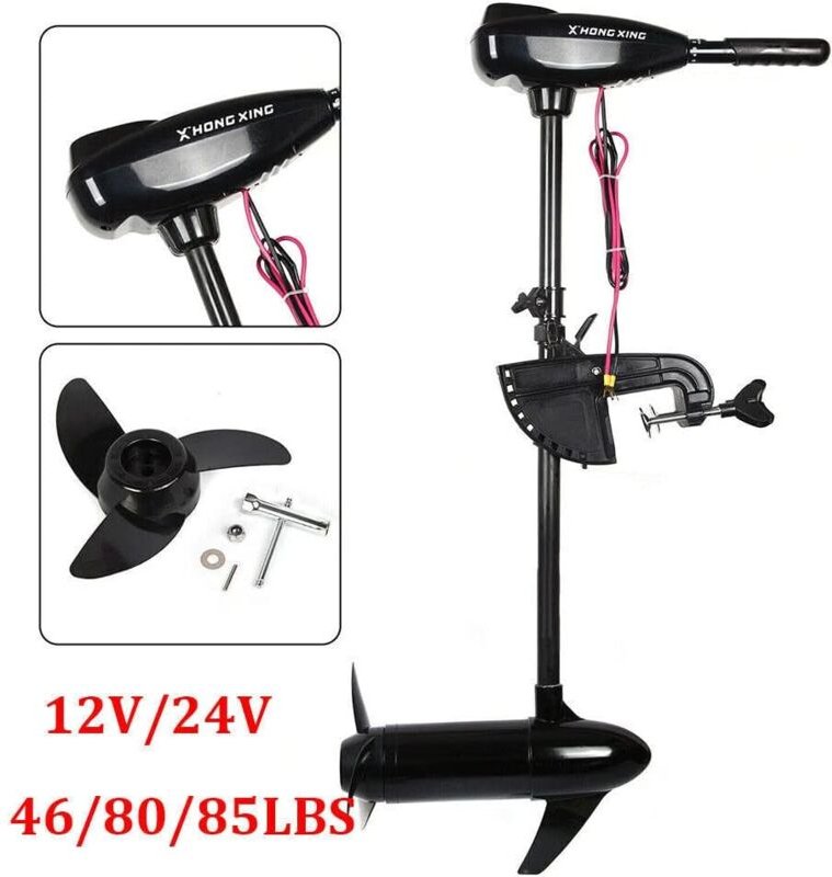 80LBS Elektrischer Außenbordmotor 800 w 12 v Elektrischer Außenbordmotor Motor für Fischerboote