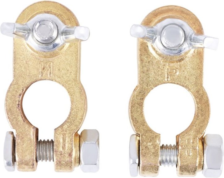 2 StüCk Auto Boot Batterieklemme Klemmclip-Anschluss Batterieclip Batterie-Anschluss