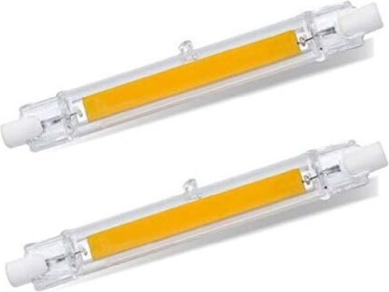 R7S LED-Glühbirne, 118 mm, Kaltweiß 6000 K, 1200 lm, R7S 13 W COB-LED-Halogen-Äquivalent R7S J118 100 W 120 W, 360 Grad,...