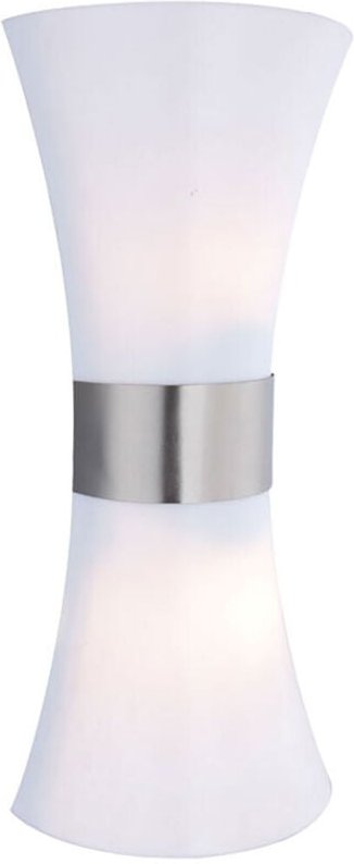 LED 10 Watt Außen Wand Leuchte Garten Lampe Design Beleuchtung Up Down Veranda Edelstahl IP44