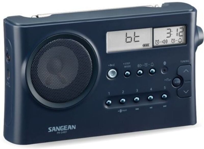 PR-D4BT Tischradio ukw, mw, am, fm Bluetooth® Weckfunktion Dunkelblau - Sangean
