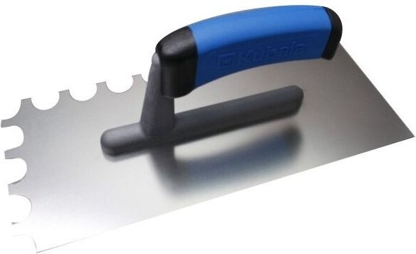 Edelstahlkelle 130270mm Halbrunde Zahn - Kb 0463