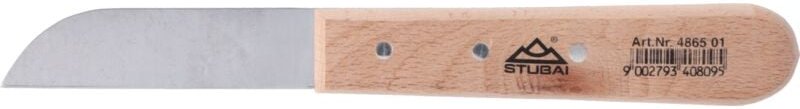 Stubai - Kabelmesser Abisoliermesser, Abmantelungsmesser ohne Kerbe, Klinge 75 mm