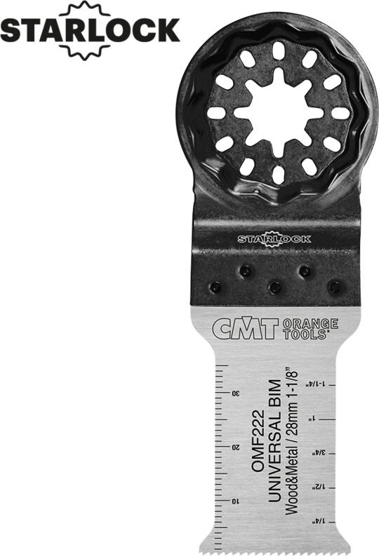 OMF222-X5 5 E-CUT U BIM 28 x 50 mm SL Holz-Metall-Schneidblätter