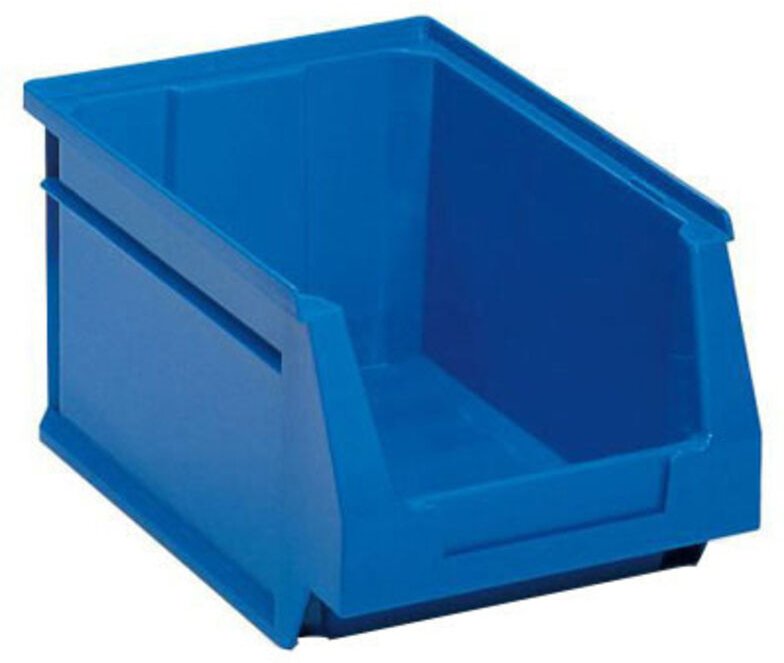 Stapelbare Box mit blauer Schublade 23x16cm Nr. 52 tayg