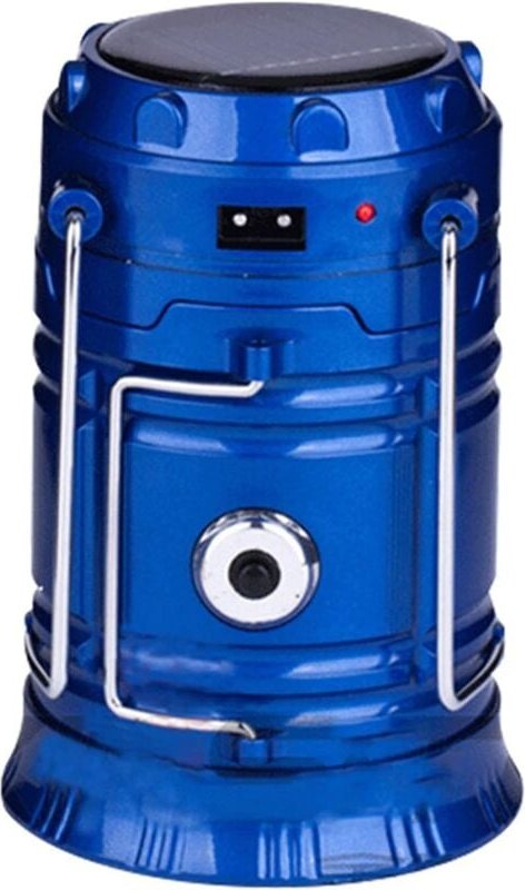 LED-Campinglaterne – Multifunktions-Solar-Campingleuchte – Campinglampe – wiederaufladbar – tragbar – für Outdoor, Campi...