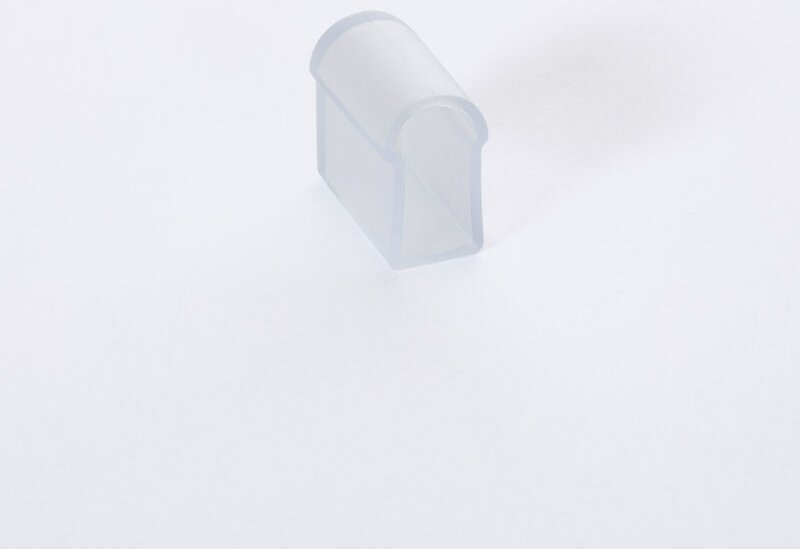 Endkappe für LED Neonstreifen RGB Dimmbar 220V SFLEX12 Transparent