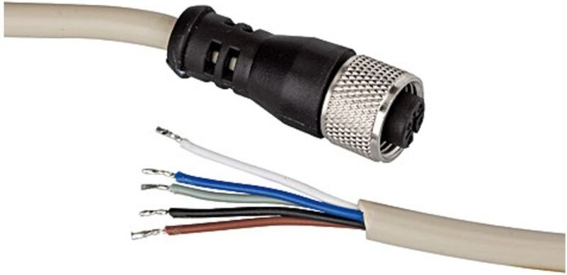 Riegler Elektrisches Anschlusskabel, gerade, für Wartungseinheit »ONE«