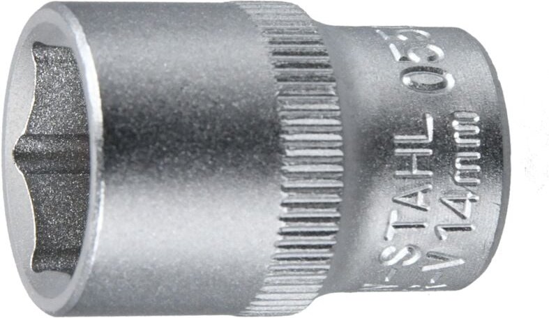 Sw Stahl - SW-Stahl 05509L Steckschlüsseleinsatz i Stecknuss sw 14 mm i 3/8 Zoll i Sechskant-Profil