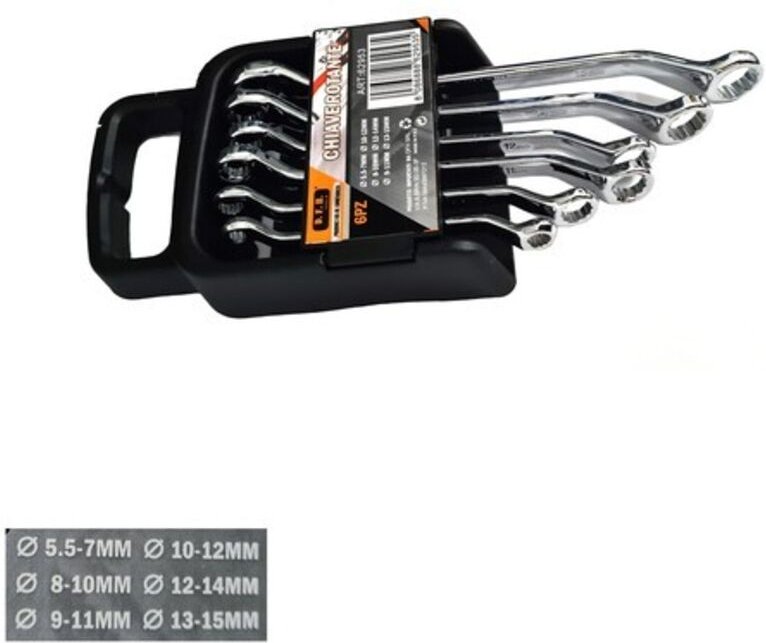 Setmit6doppelringschlüsseln5,5789101112131415mm