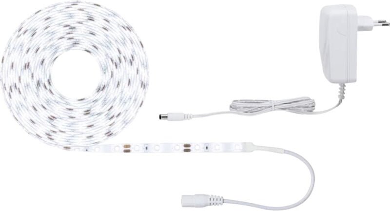Paulmann - SimpLED 78975 LED-Streifen-Komplettset mit Stecker 12 v 5 m Tageslichtweiß 1 St.
