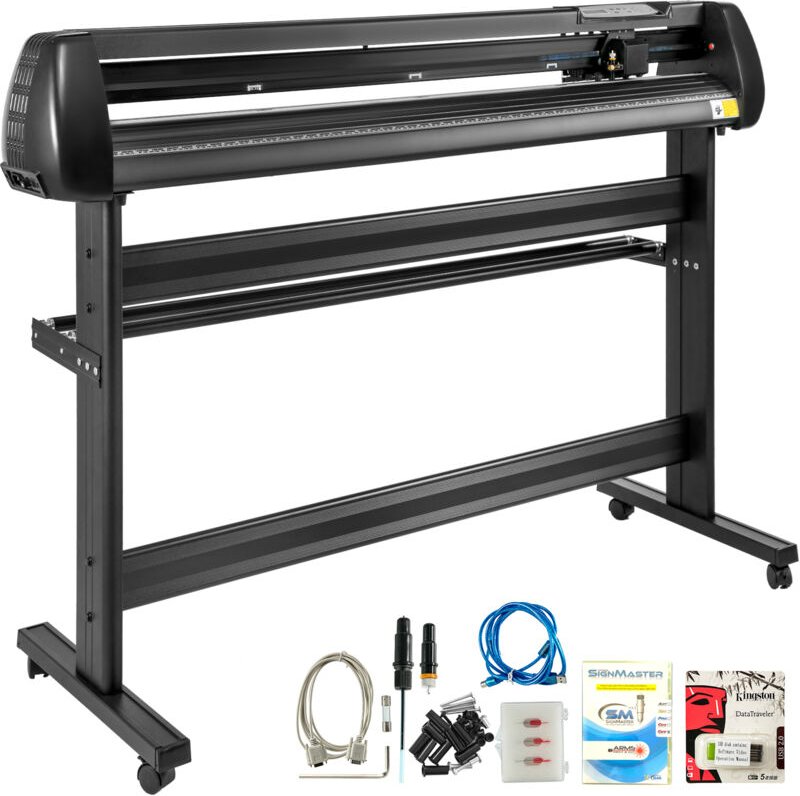 Schneideplotter 1350 mm, Folienschneider, Vinylschneidemaschine 800 mm/s, Vinyl Schneideplotter 128K-2M, Plottermaschine...