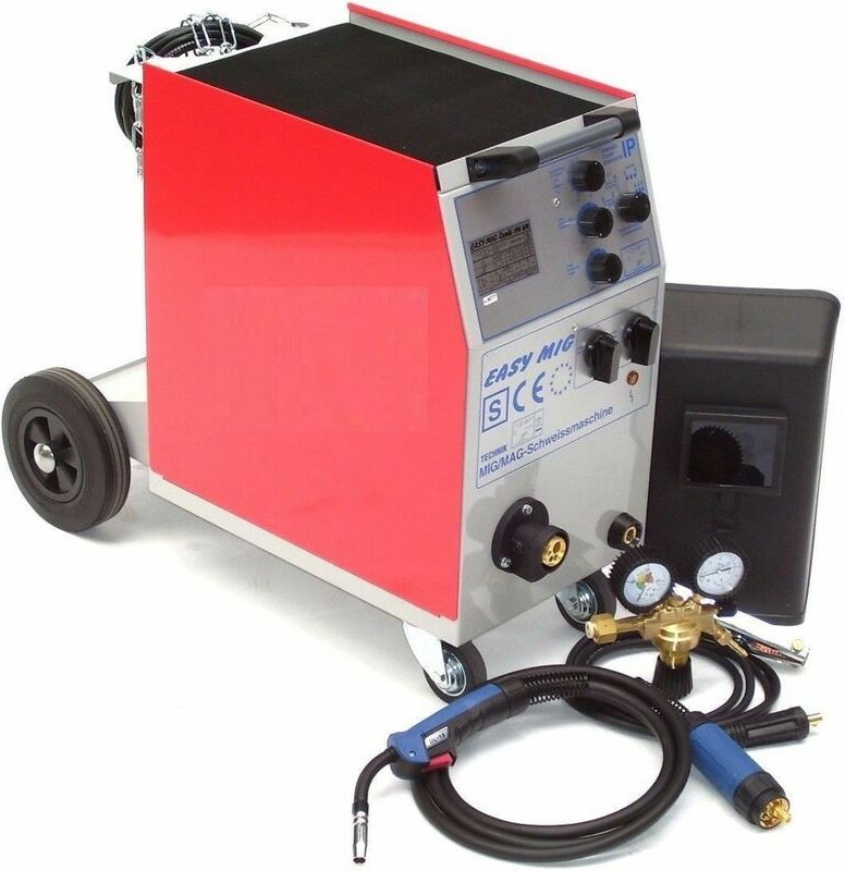 Apex - Schutzgas Schweißgerät mig 190 am Kombi 230/400V Schweißmaschine mig/mag
