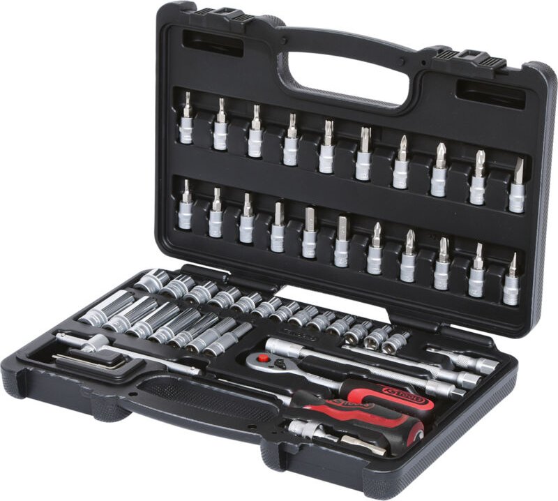 Ks Tools 1/4 Steckschlüssel-Satz, 53-tlg