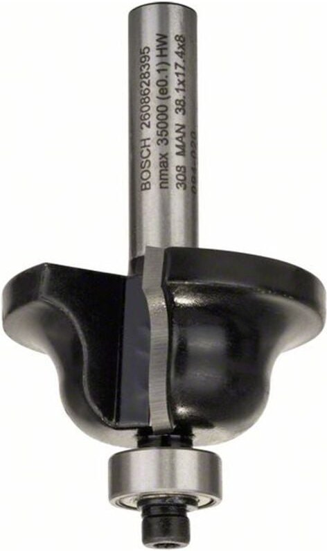 PROFILfräser b, 8 mm, R1 6,3 mm, b 12,7 mm, l 17 mm, g 61 mm - Bosch