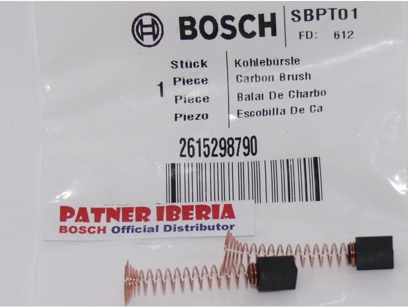 Original dremel Ersatzteil 2615298790 Bürstensatz für dremel® Modelle 6000, 3000, 395, 300, 285 und 200