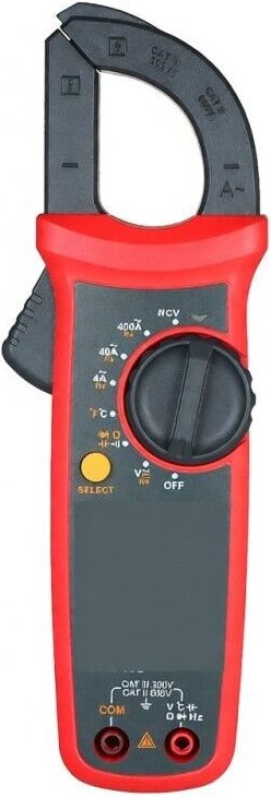 Pinza amperometrica digitale True RMS a 4000 conteggi, multimetro con misurazione di corrente alternata, voltmetro e ter...