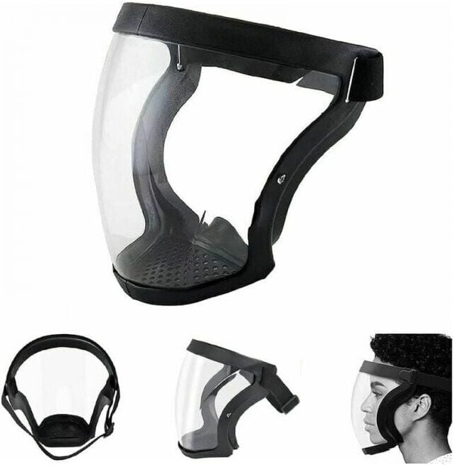 Antibeschlag-Gesichtsschutzschild, Super-Schutz-Gesichtsschutzschild, Anti-Staub-Vollgesichts-Sicherheitsschutzmaske, tr...