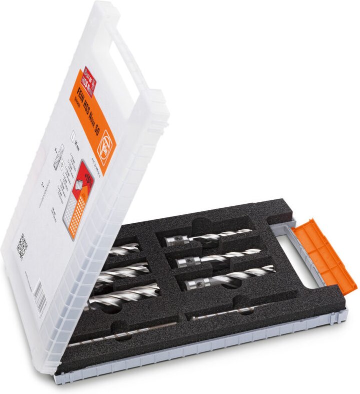 Fein - Zubehörset Best of Kernbohrer 3/4 in Weldon 8-teilig - 63134999061