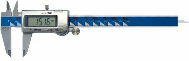 Germany elektrischer Digital Messschieber Messbereich 150 mm / 6 Inch - Vogel